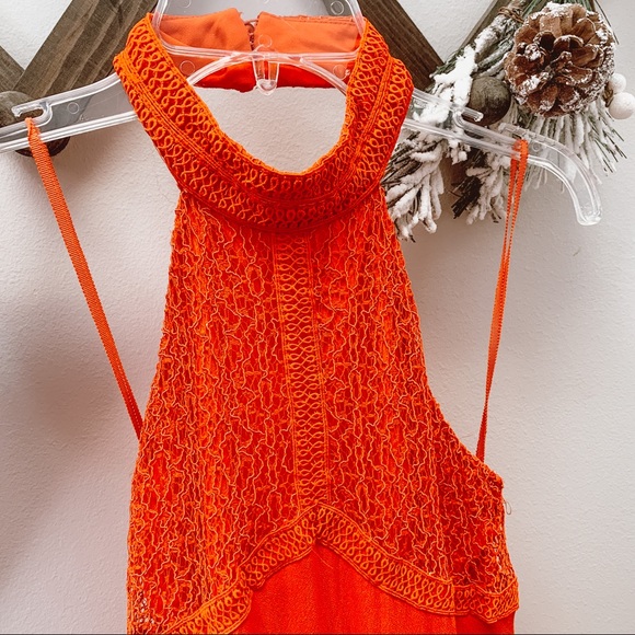 Free People Halter Flare Jumsuit - Picture 2 of 4